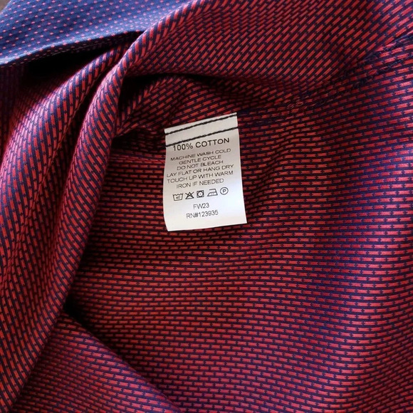 Hammer Made Traveller Men's Martius Slim Fit Long Sleeve Shirt Size M-L/16 - Picture 16 of 16